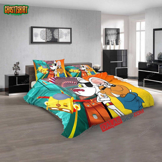 Cartoon Movies Danger mouse V 3D Duvet Cover Bedroom Sets Bedding Set