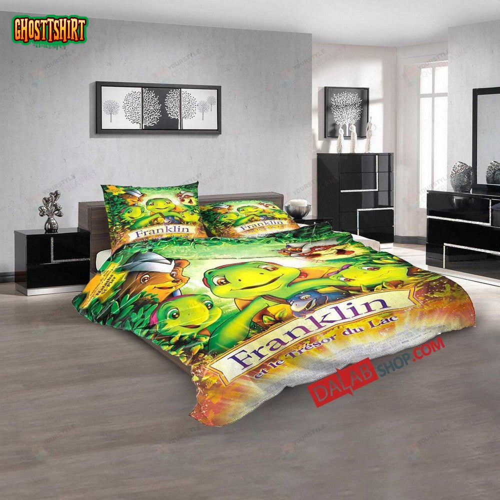 Cartoon Movies Franklin 3D Duvet Cover Bedding Set