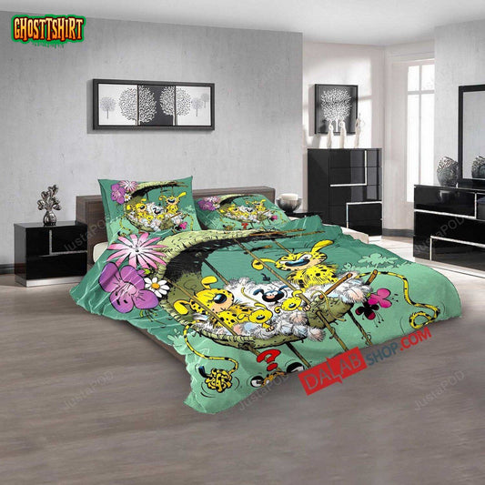 Cartoon Movies Marsupilami N 3D Duvet Cover Bedroom Sets Bedding Set