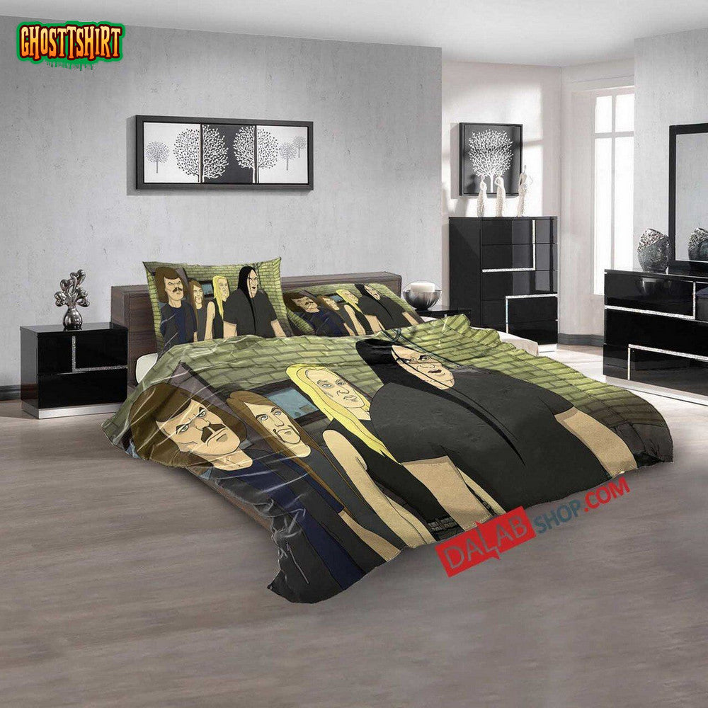 Cartoon Movies Metalocalypse N 3D Duvet Cover Bedroom Sets Bedding Set