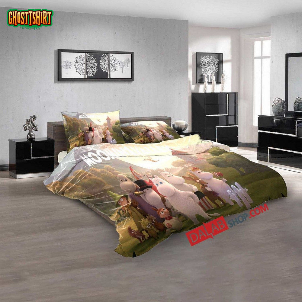 Cartoon Movies Moominvalley N 3D Duvet Cover Bedroom Sets Bedding Set