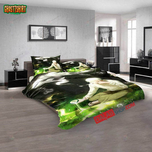 Cartoon Movies Mushishi V 3D Duvet Cover Bedroom Sets Bedding Set