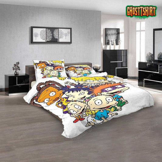 Cartoon Movies Rugrats 3D Bedding Set