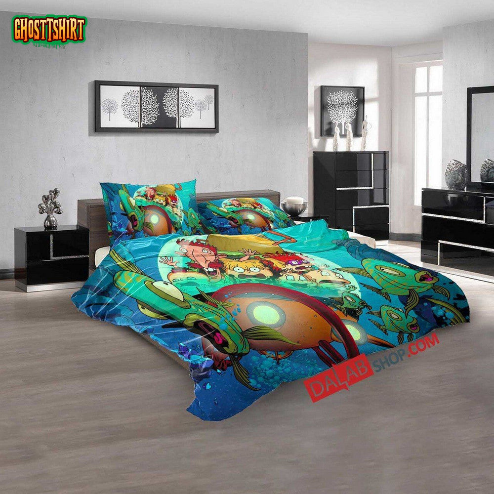 Cartoon Movies Rugrats N 3D Duvet Cover Bedroom Sets Bedding Set
