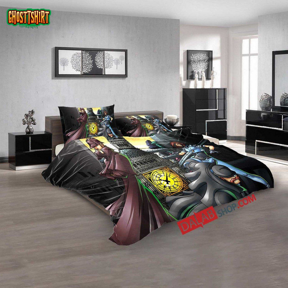 Cartoon Movies Sherlock Holmes in the 22nd Century N 3D Duvet Cover Bedroom Sets Bedding Set