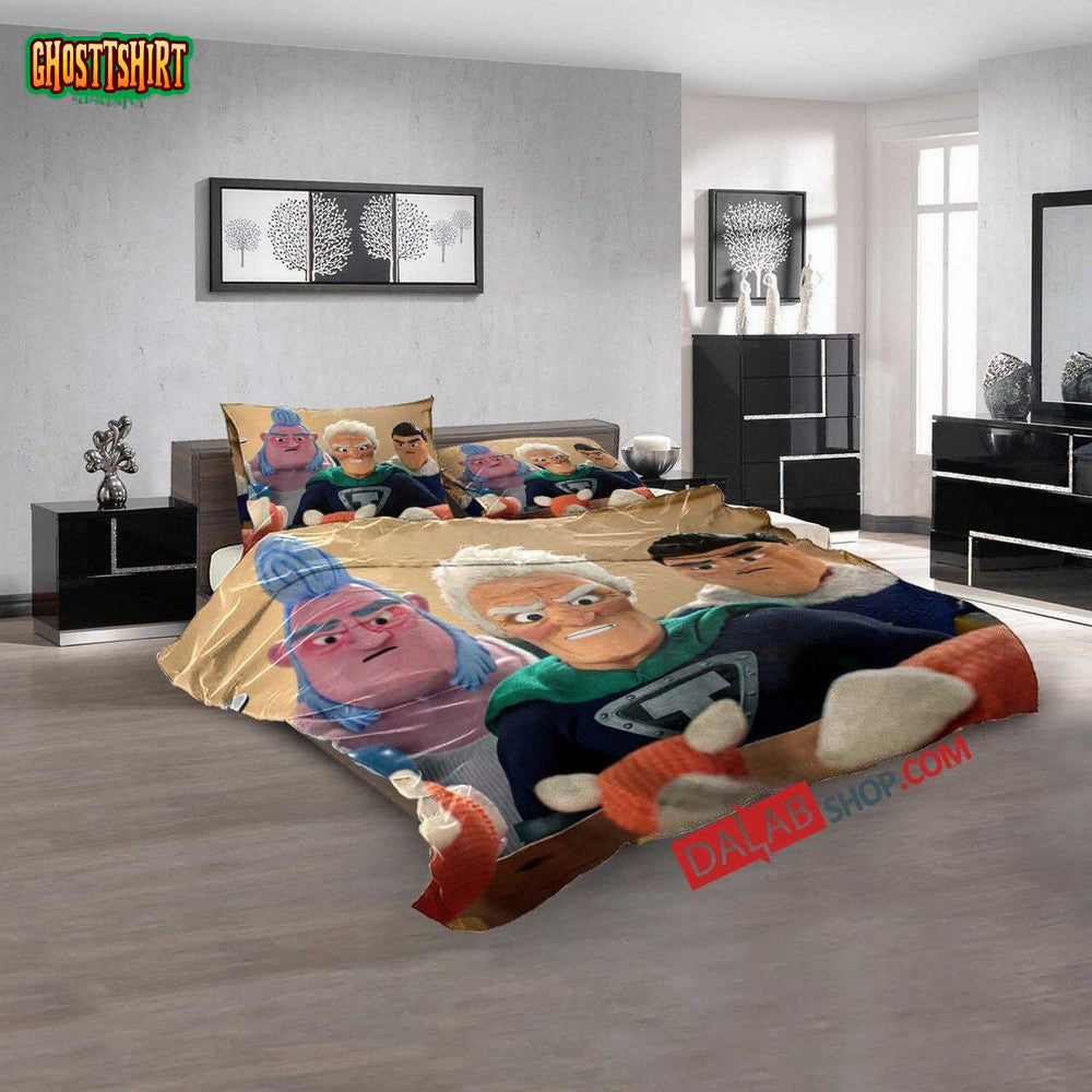 Cartoon Movies Supermansion V 3D Duvet Cover Bedroom Sets Bedding Set
