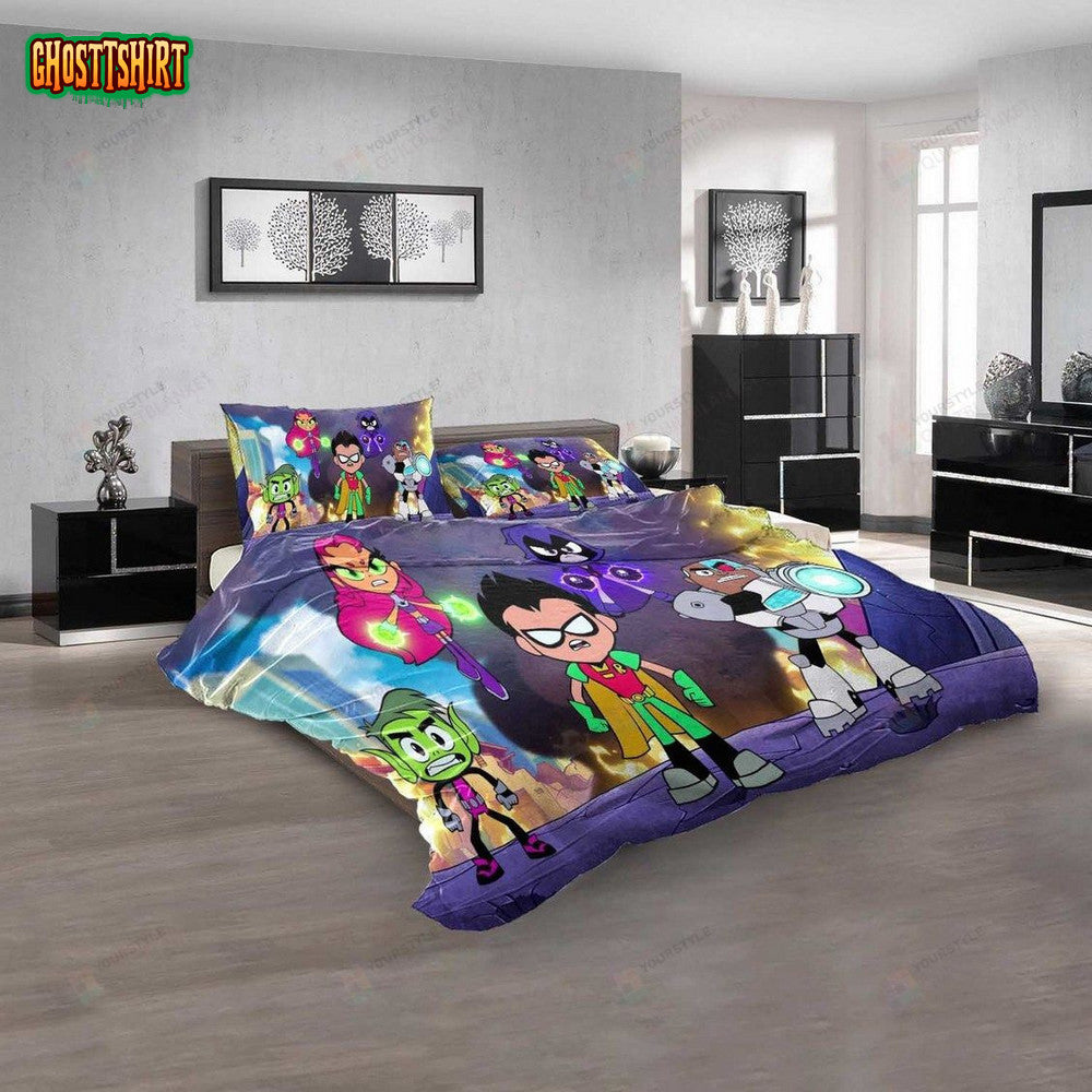 Cartoon Movies Teen Titans Go! N 3D Bedding Set