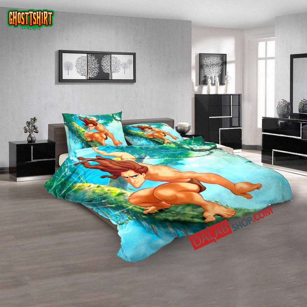 Cartoon Movies The Batman Tarzan Adventure Ho V 3D Duvet Cover Bedroom Sets Bedding Set