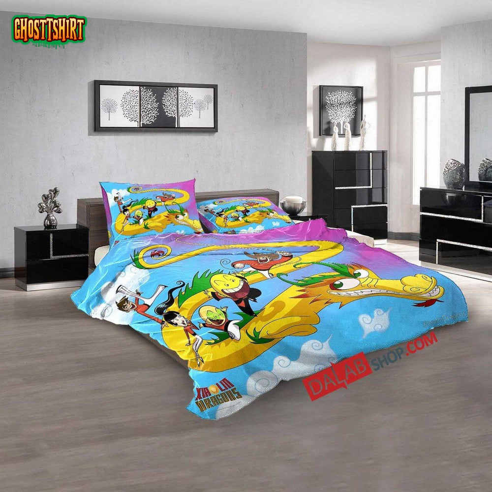 Cartoon Movies Xiaolin Showdown N 3D Duvet Cover Bedroom Sets Bedding Set