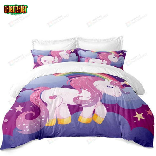 Cartoon Pony Bed Sheets Duvet Cover Bedding Set