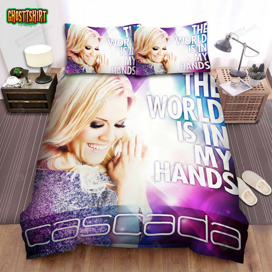 Cascada The World Is In My Hands Album Bed Sheets Spread Comforter Duvet Cover Bedding Set
