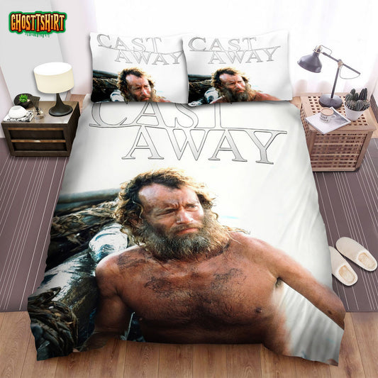 Cast Away Movie Poster 1 Bed Sheets Spread Comforter Duvet Cover Bedding Set