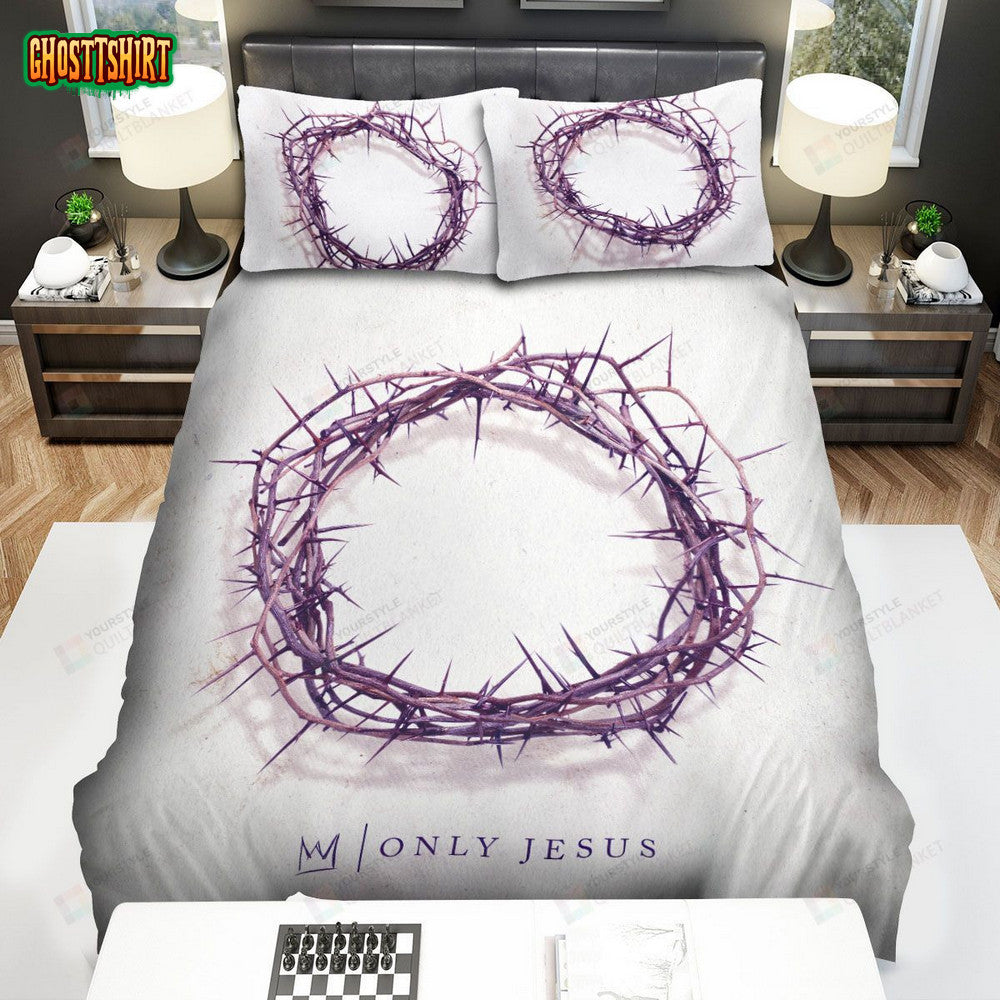 Casting Crowns Only Jesus Album Cover Bed Sheets Spread Comforter Duvet Cover Bedding Set
