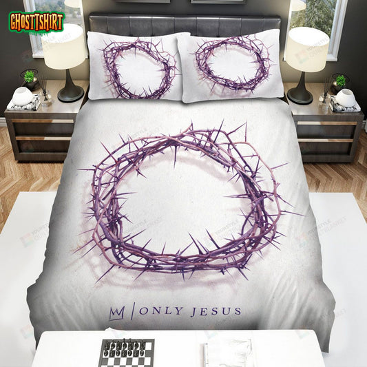 Casting Crowns Only Jesus Album Cover Bed Sheets Spread Comforter Duvet Cover Bedding Set