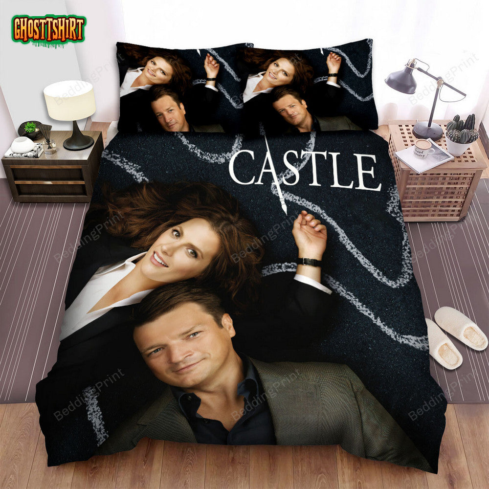 Castle (2009–2016) Drawn Together Movie Poster Bed Sheets Duvet Cover Bedding Set