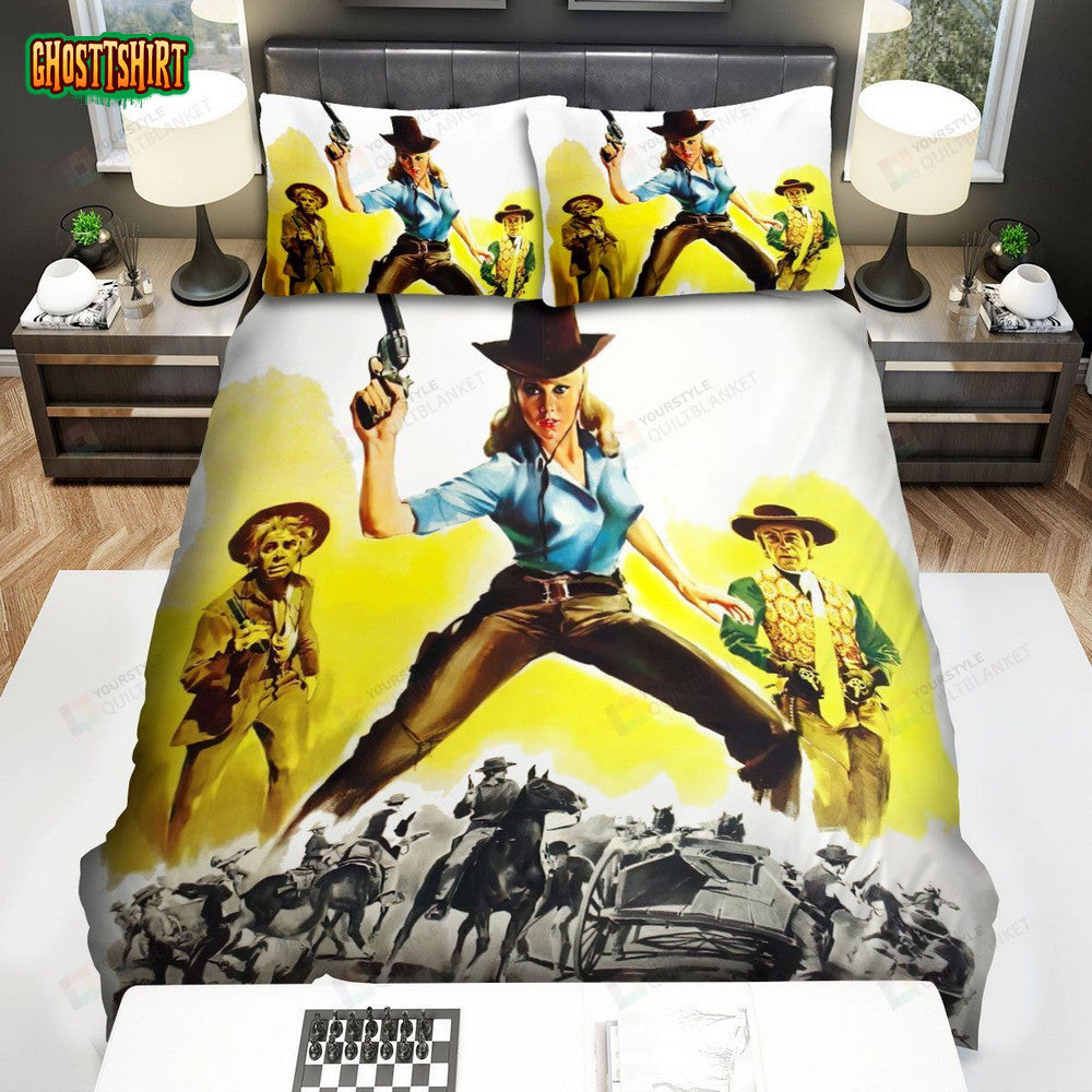 Cat Ballou Movie Poster 1 Bed Sheets Spread Comforter Duvet Cover Bedding Set