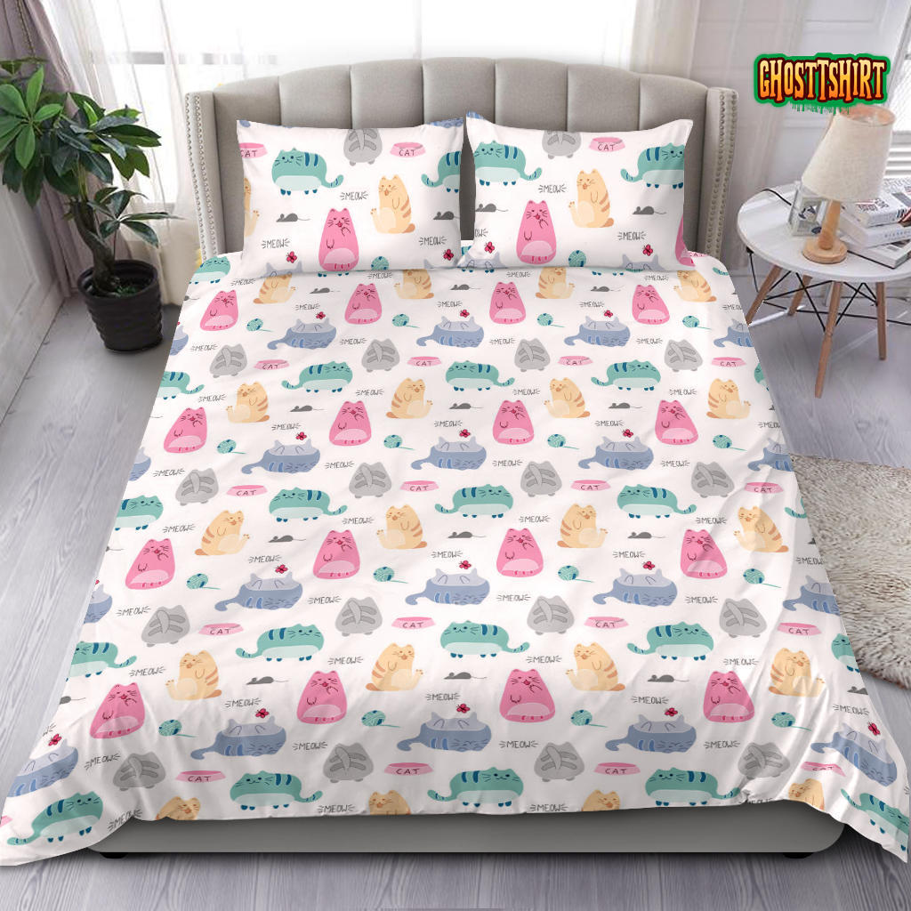 Cat Bedding Set 04 - Cat Lovers