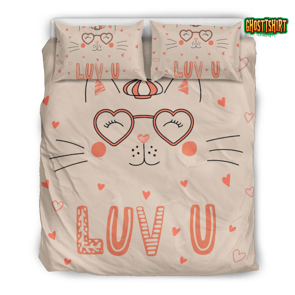 Cat Bedding Set 06 - Cat Lovers