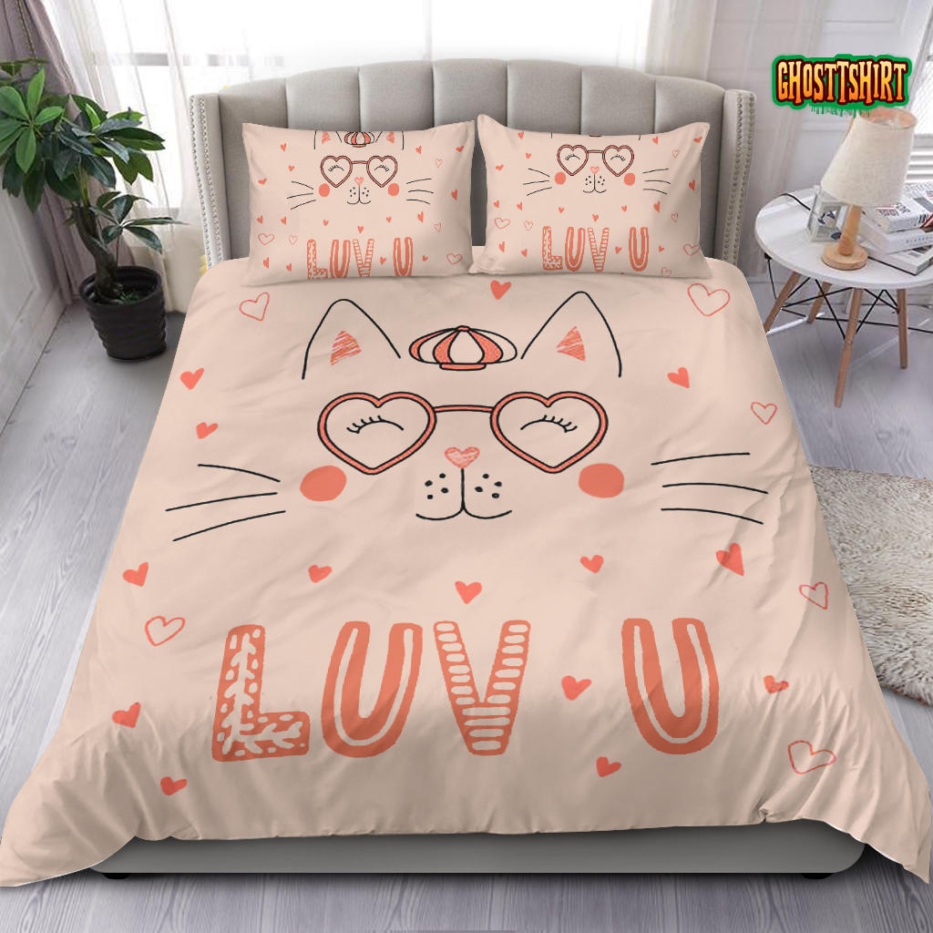 Cat Bedding Set 06 - Cat Lovers