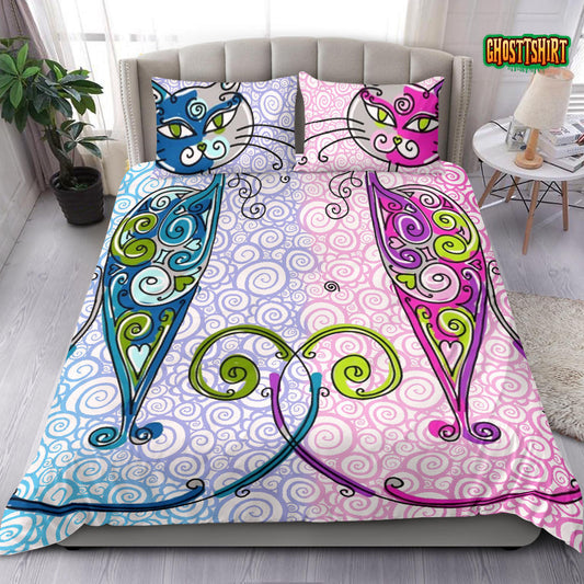 Cat Bedding Set 07 - Cat Lovers