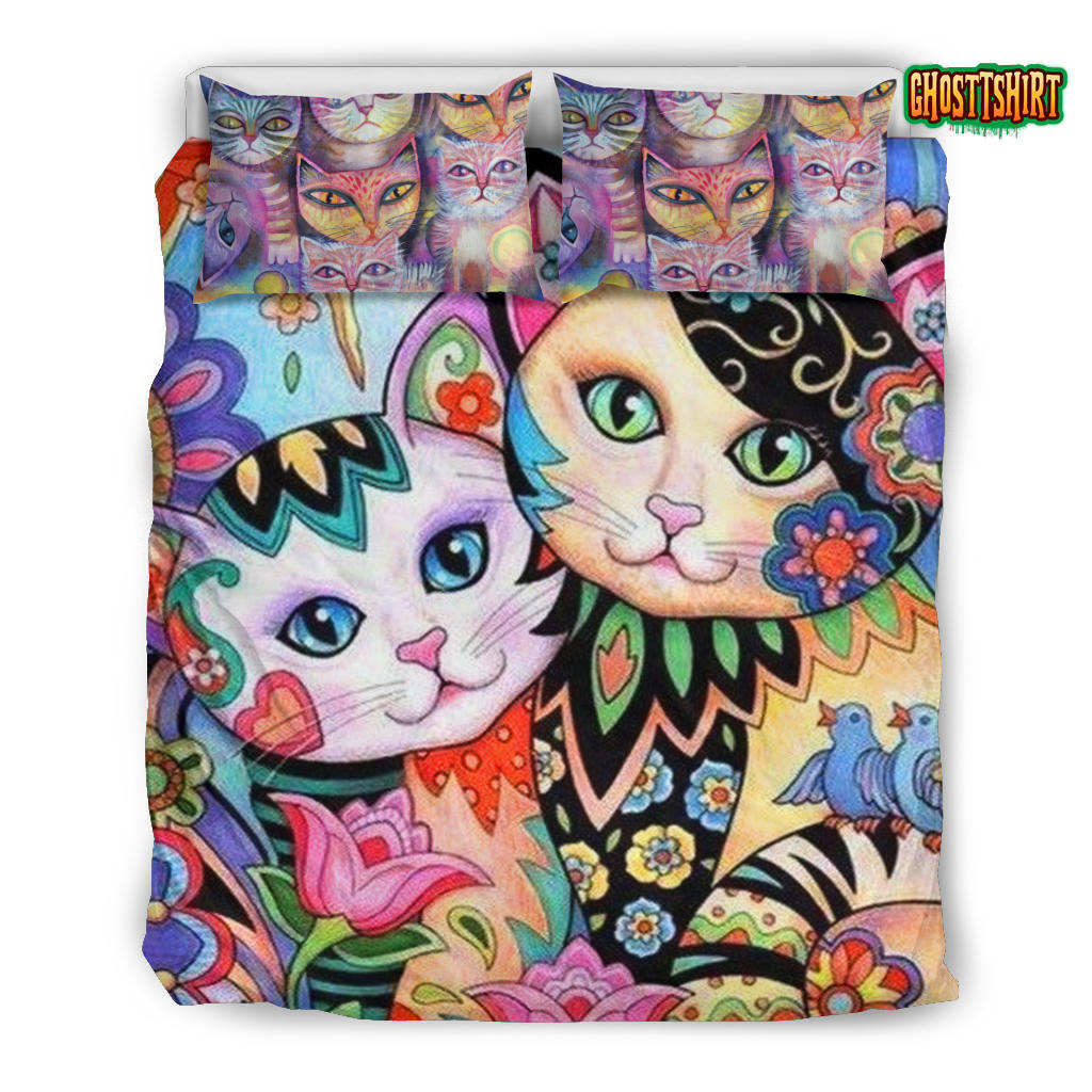 Cat Bedding Set 09 - Cat Lovers