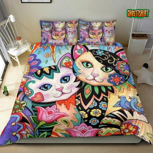 Cat Bedding Set 09 - Cat Lovers