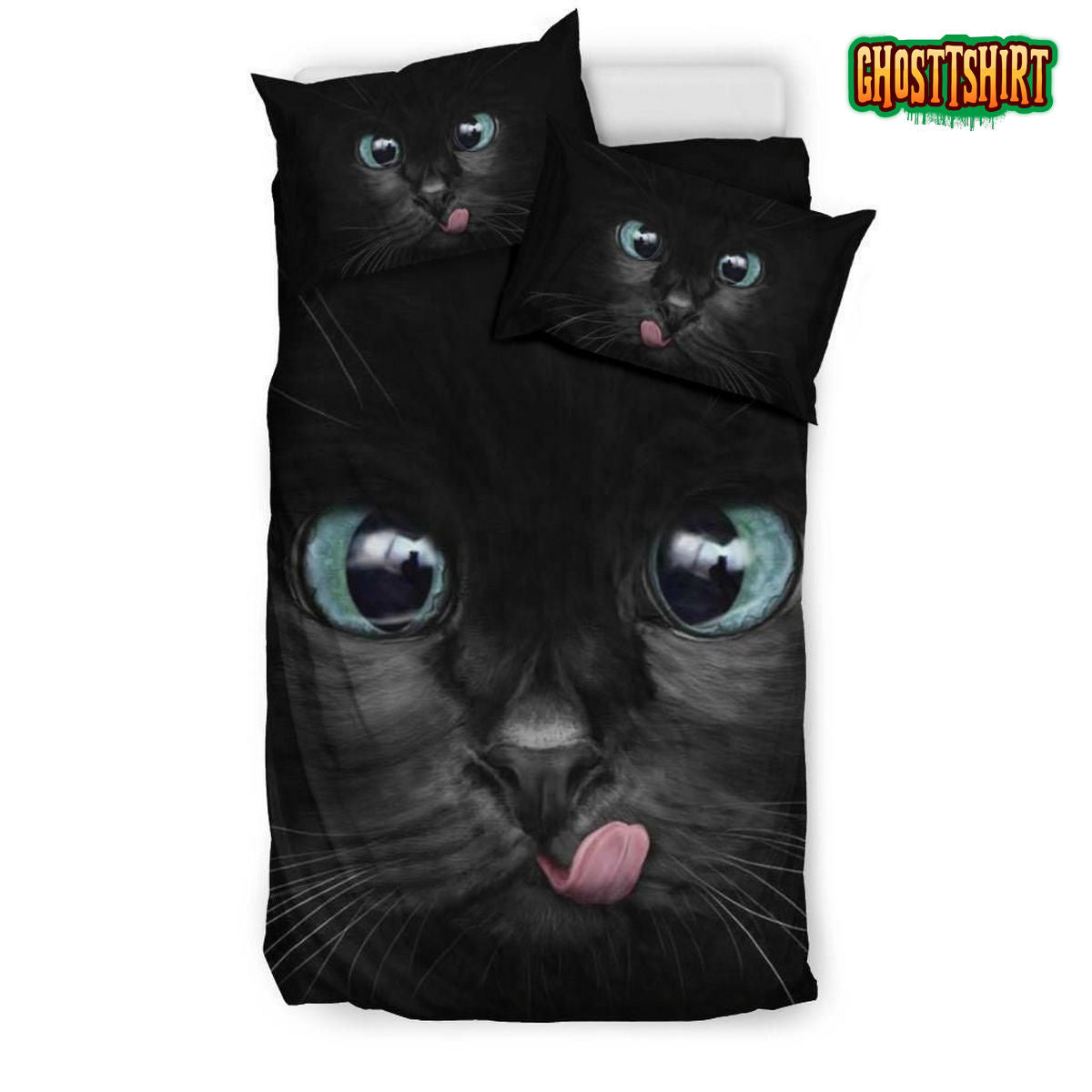 Cat Lovers Bed Sheets Duvet Cover Bedding Set