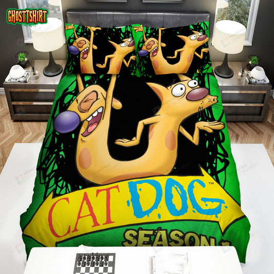 Catdog Season 1 Poster Bed Sheets Spread Duvet Cover Bedding Set