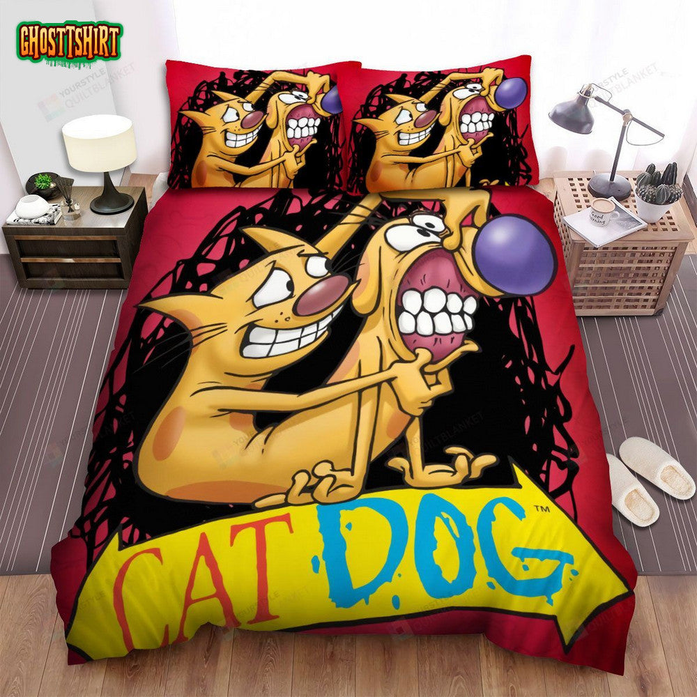 Catdog Season 2 Poster Bed Sheets Spread Duvet Cover Bedding Set