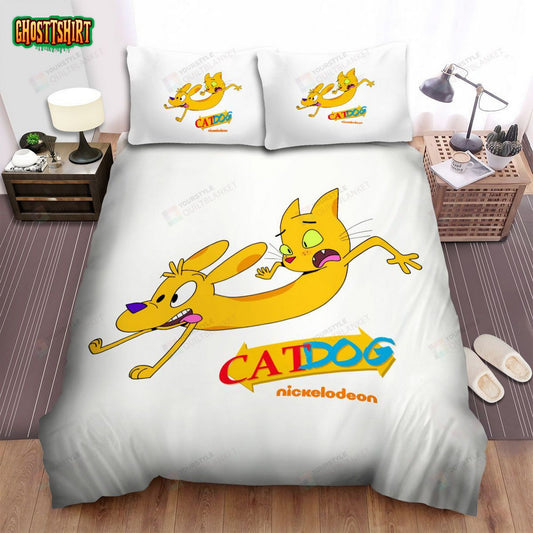 Catdog The Childhood Poster Bed Sheets Spread Duvet Cover Bedding Set