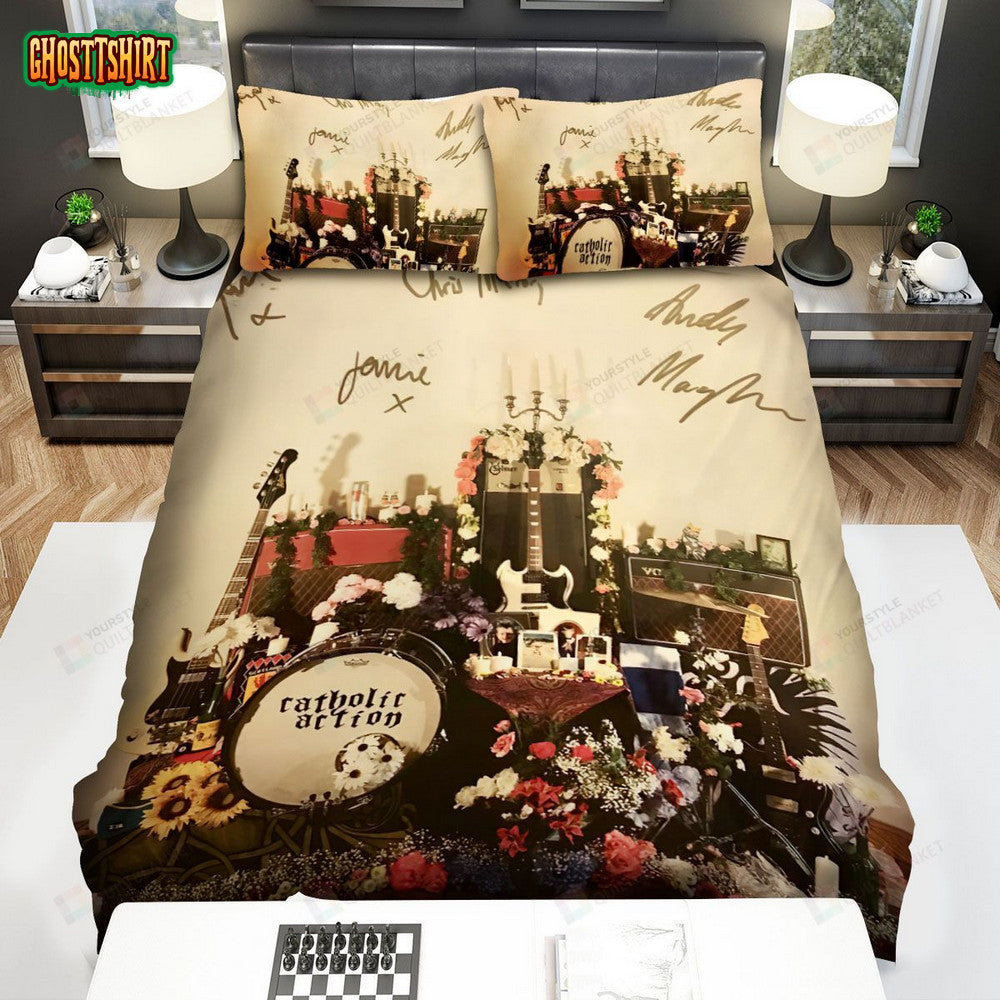 Catholic Action Album Bed Sheets Spread Comforter Duvet Cover Bedding Set