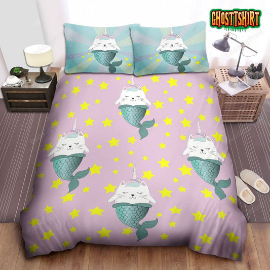 Cats Bed Sheets Bedspread Duvet Cover Bedding Set