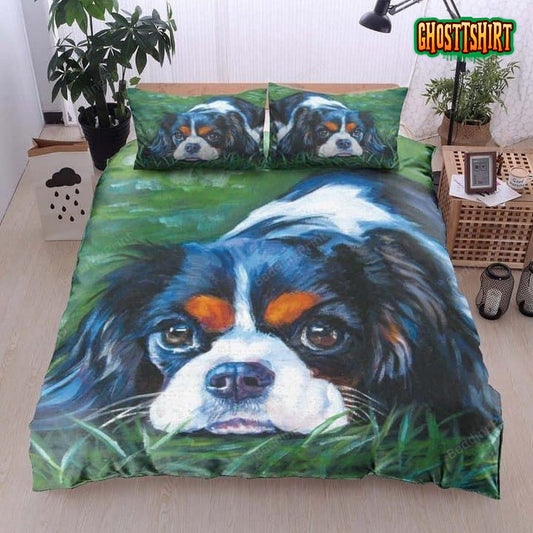 Cavalier King Charles Spaniel Your Innocent Eyes Bed Sheets Duvet Cover Bedding Set