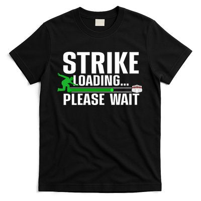 Cool Bowling Art Bowler Bowling Player Gift T-Shirt