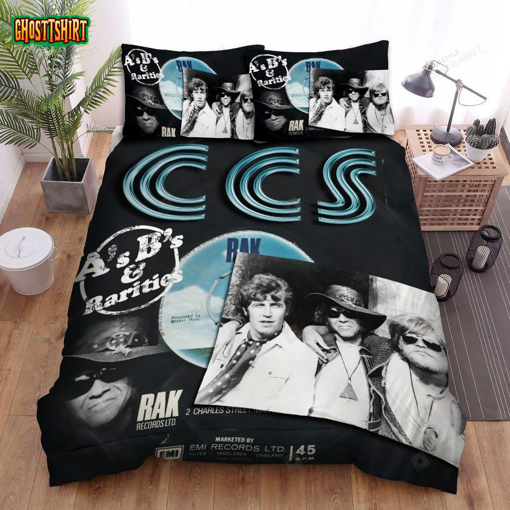 Ccs A's, B's And Rarities Album Music Bed Sheets Spread Comforter Duvet Cover Bedding Set
