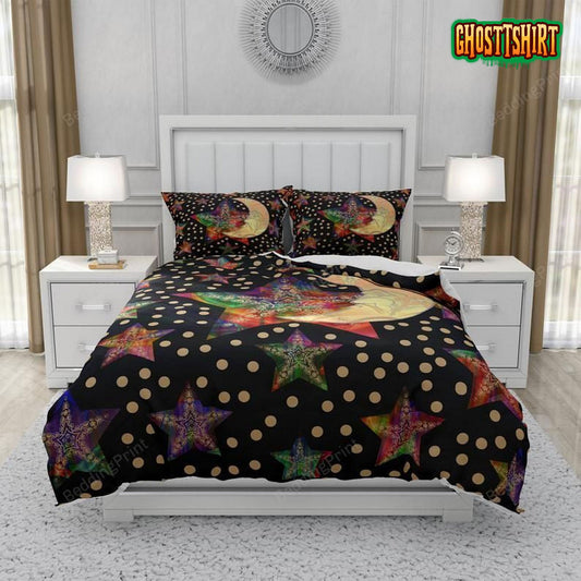 Celestial Bed Sheets Duvet Cover Bedding Set