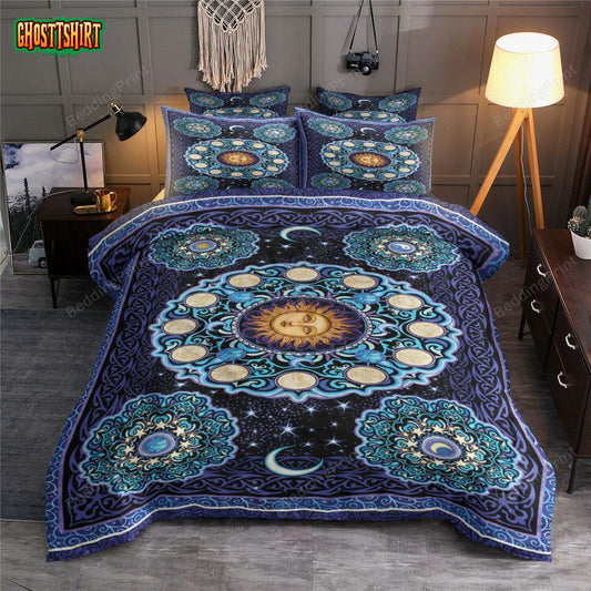 Celestial The Sun The Moon And The Stars Bedding Set