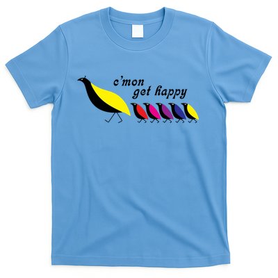 Cmon Get Happy Bird Vintage Retro T-Shirt