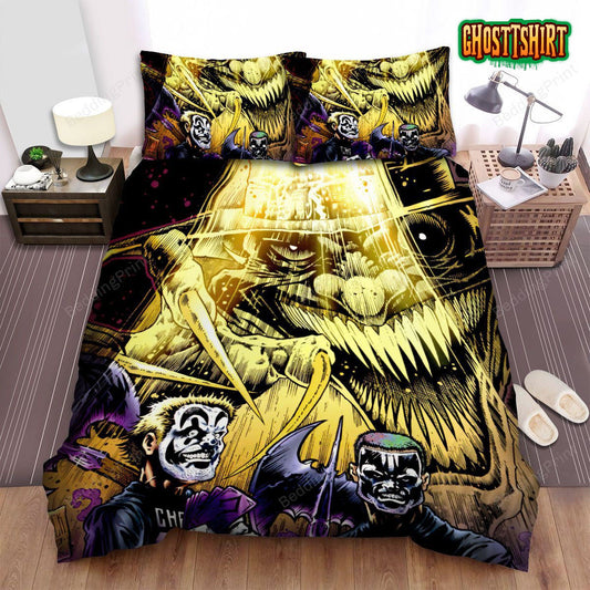 Chaos Comic Book 3 Insane Clown Posse Bed Sheets Duvet Cover Bedding Set