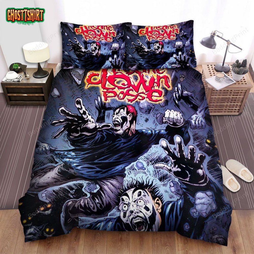 Chaos Insane Clown Posse Bed Sheets Duvet Cover Bedding Set