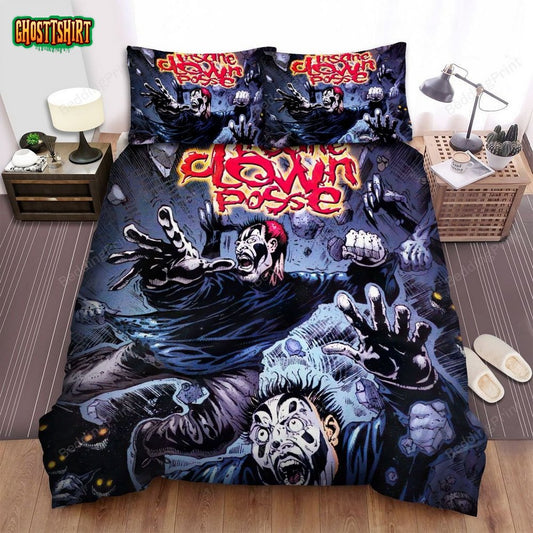 Chaos Insane Clown Posse Bed Sheets Duvet Cover Bedding Set