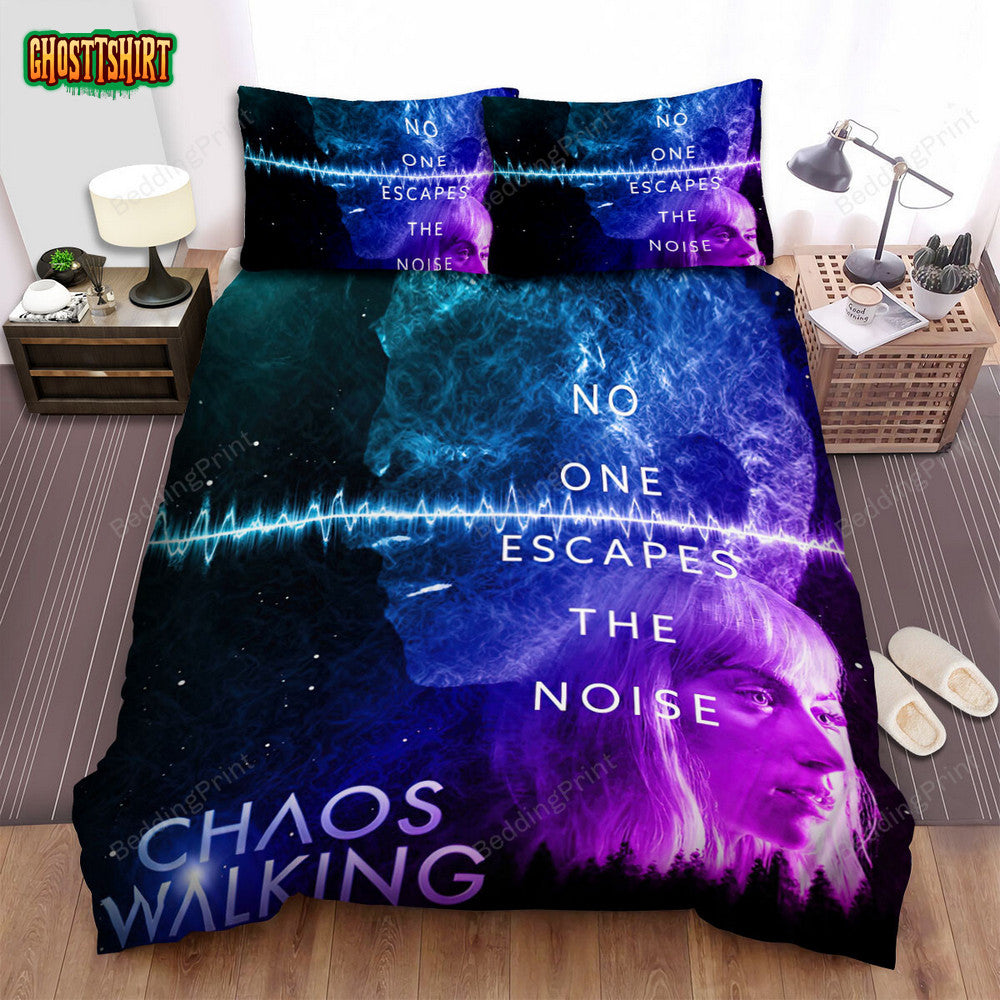 Chaos Walking (2021) Movie Art 8 Bed Sheets Duvet Cover Bedding Set