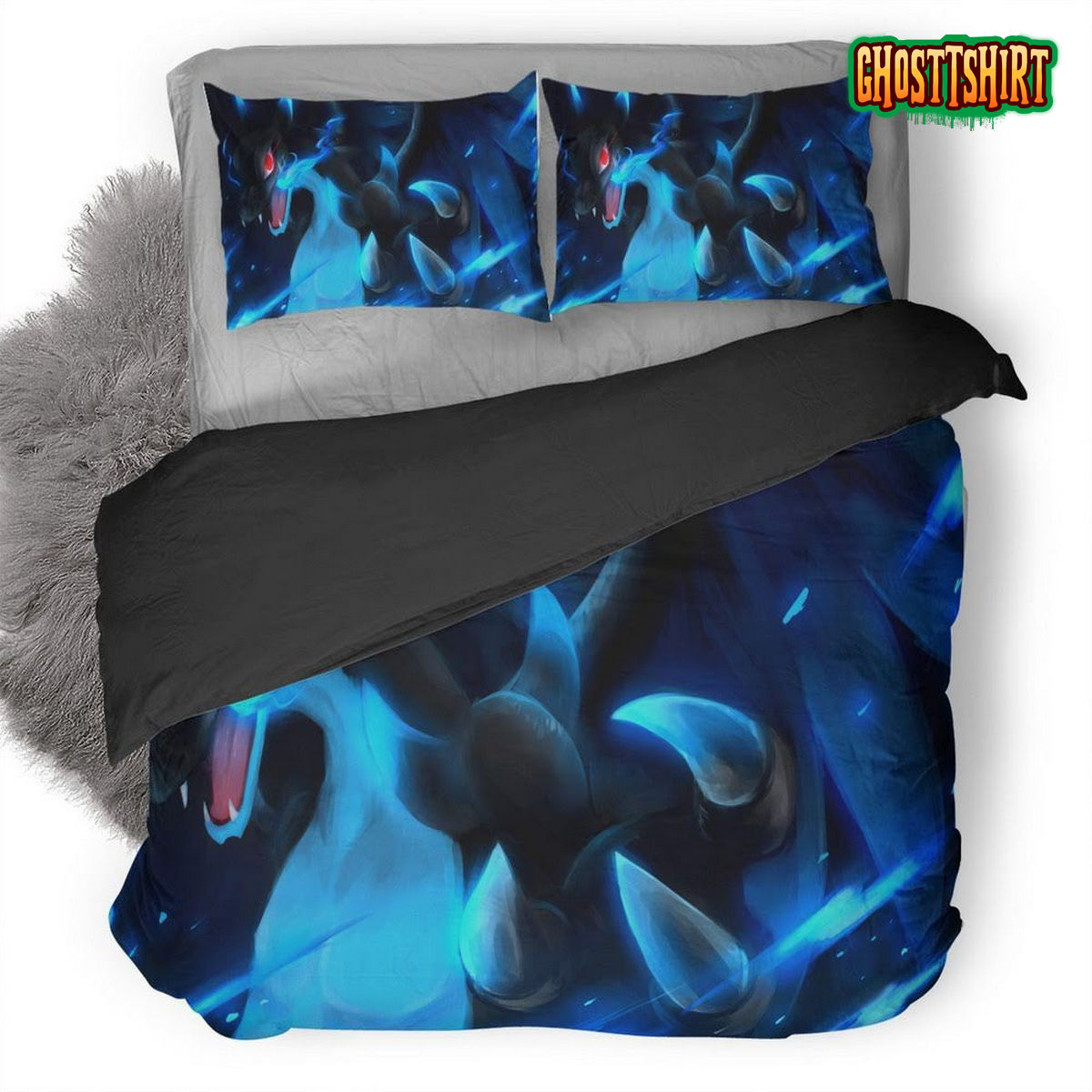 Charizard Pokemon Duvet Cover Bedding Set