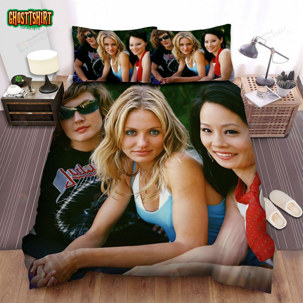 Charlie's Angels (2000) Movie Hot Girls Bed Sheets Spread Comforter Duvet Cover Bedding Set