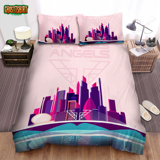 Charlie’s Angels (2019) Movie Digital Art 9 Bed Sheets Duvet Cover Bedding Set