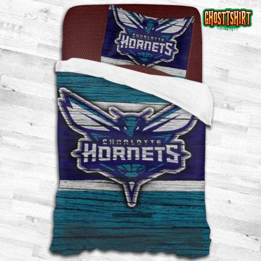 Charlotte Hornets 3PCS 4PCS Bedding Set