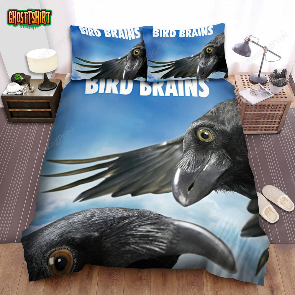 Charlotte’s Web (2006) Bird Brains Movie Poster Bed Sheets Duvet Cover Bedding Set