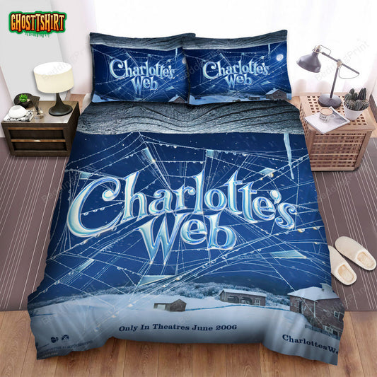 Charlotte’s Web (2006) Movie Poster Ver 4 Bed Sheets Duvet Cover Bedding Set