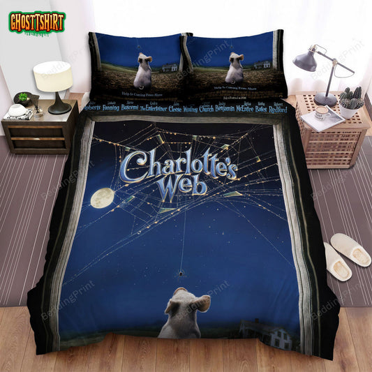 Charlotte’s Web (2006) Movie Poster Ver 7 Bed Sheets Duvet Cover Bedding Set