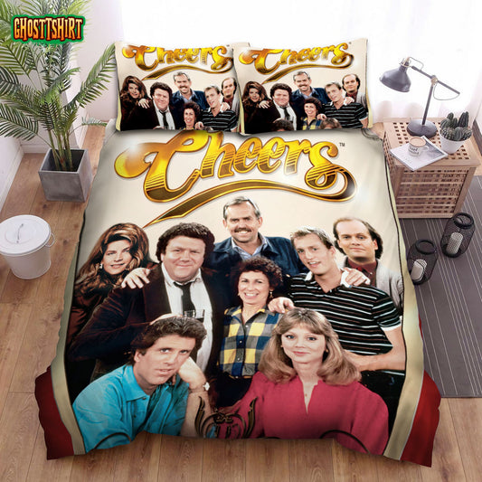 Cheers (1982–1993) Fam Favorites Movie Poster Bed Sheets Duvet Cover Bedding Set